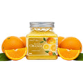PLATINUMMAX | Sales de Baño Exfoliante Corporal con Limón y Naranja, Frasco 350g, Exfoliante Natural para Cuidado de la Piel