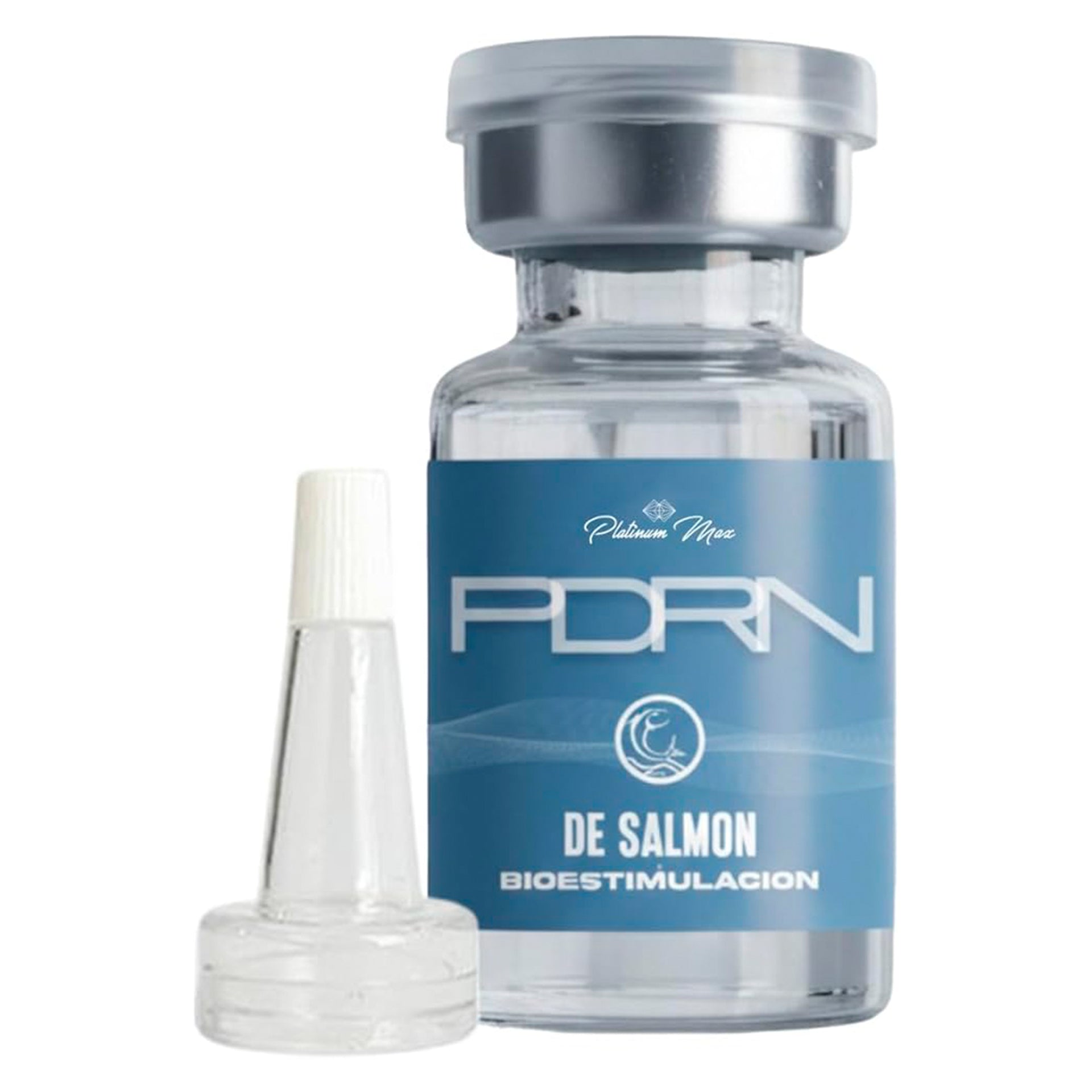 PLATINUMMAX | Pdrn de Salmón, Regeneración Célular, Producción de Colágeno, Reparación Tisular (Rostro, Cuello, Escote y Manos) Frasco de 5 ml