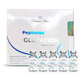 PLATINUMMAX Peptonas con Glutatión | Reafirmante, Aumento de Glúteo, Pierna y Otras Zonas - Vitaminas C, Colágeno y Peptidos; Tratamiento 5 semanas de uso