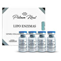 PLATINUMMAX Lipo Enzimas - Para Reducir Medidas, tallas, Reafirmar, Moldear - Lipasa, Colagenasa; Tratamiento 1 mes de uso
